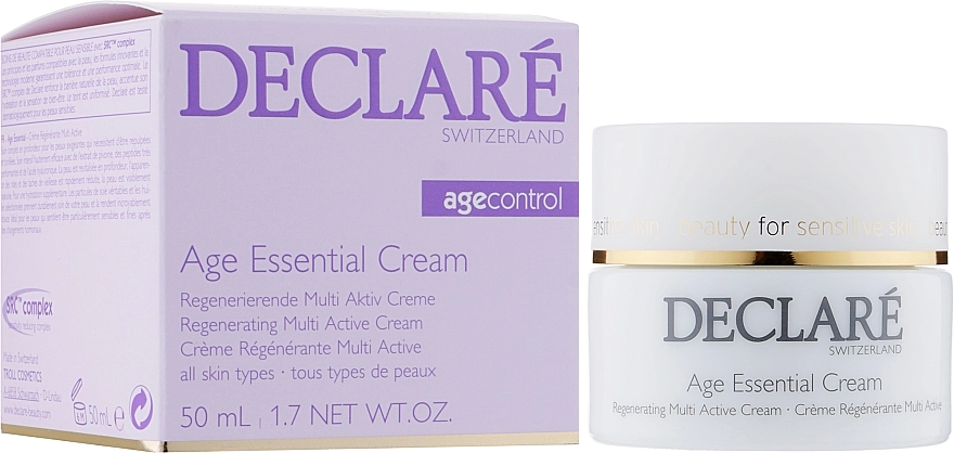 Declare Антивіковий крем на основі екстракту півонії Age Control Age Essential Cream - фото N2