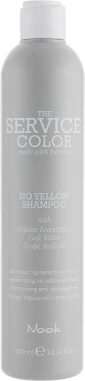 Nook Шампунь від жовтизни The Service Color No Yellow Shampoo - фото N1