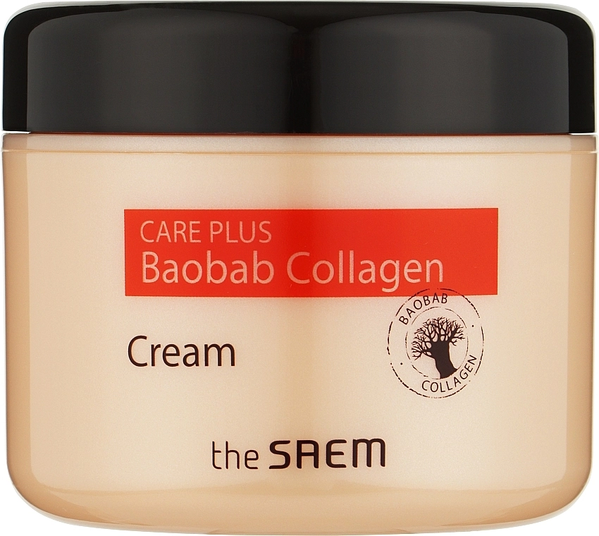 The Saem Коллагеновый крем с экстрактом баобаба Care Plus Baobab Collagen Cream - фото N1