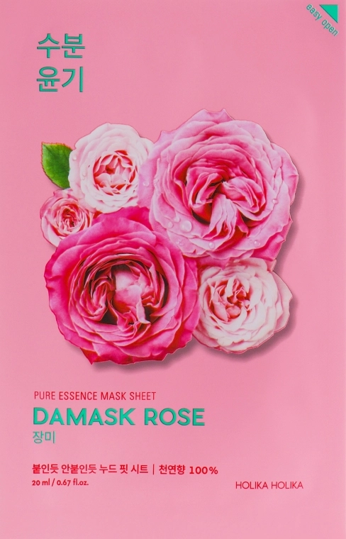 Holika Holika Тканевая маска "Дамасская роза" Pure Essence Mask Sheet Damask Rose - фото N1