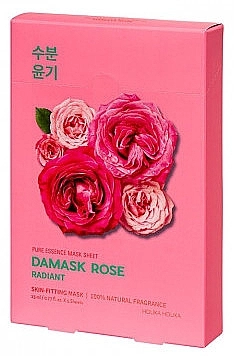 Holika Holika Тканевая маска "Дамасская роза" Pure Essence Mask Sheet Damask Rose - фото N3