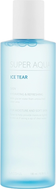 Missha Зволожувальний тонік для обличчя Super Aqua Ice Tear Toner - фото N1