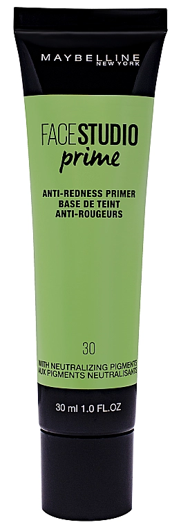 Maybelline New York Master Prime 30 Anti-Redness Корегуючий праймер під макіяж - фото N1