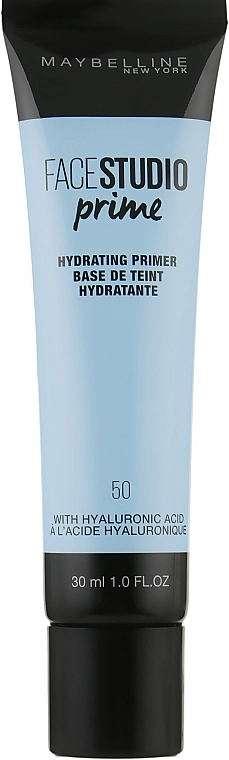 Maybelline New York Master Prime 50 Hydrating Корегуючий праймер під макіяж - фото N1