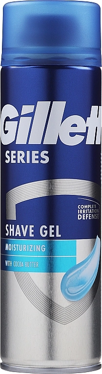 Gillette Гель для бритья "Увлажняющий" Series Moisturizing Shave Gel For Men - фото N1