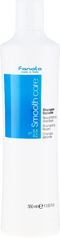 Fanola Шампунь з олією бавовни для неслухняного волосся Straightening Shampoo - фото N1