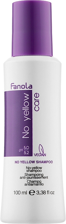 Fanola Шампунь для нейтралізації жовтизни No-Yellow Shampoo - фото N1