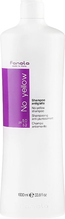 Fanola Шампунь для нейтрализации желтизны No-Yellow Shampoo - фото N5