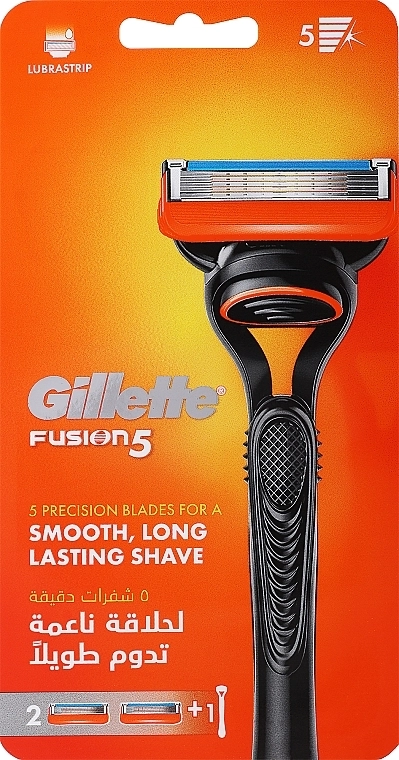 Gillette Бритва с 2 сменными кассетами Fusion - фото N1