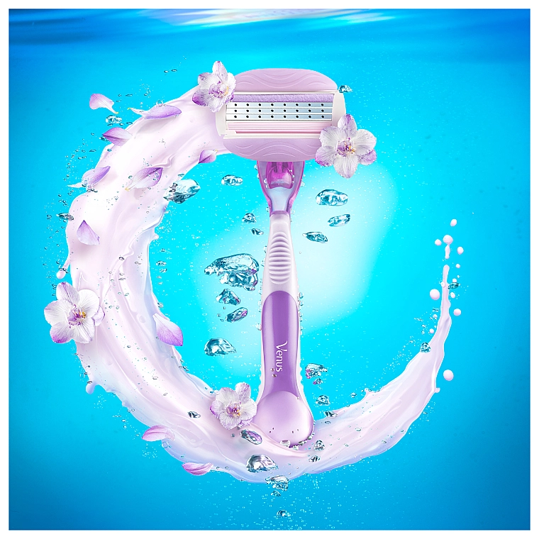 Gillette Бритва с 2 сменными кассетами Venus Breeze - фото N7