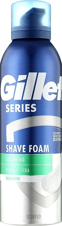 Gillette Піна для гоління для чутливої шкіри Series Sensitive Skin Shave Foam for Men - фото N1