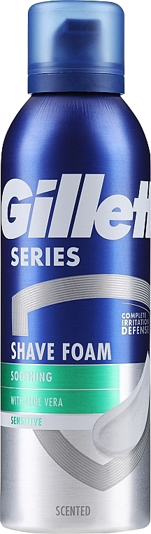 Gillette Піна для гоління для чутливої шкіри Series Sensitive Skin Shave Foam for Men - фото N4