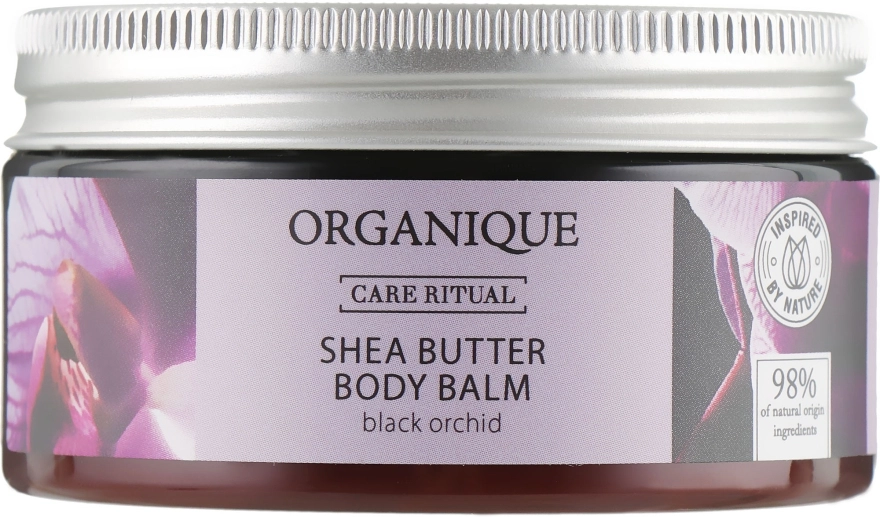 Organique Бальзам для тіла "Чорна орхідея" Shea Butter Body Balm Black Orchid - фото N1