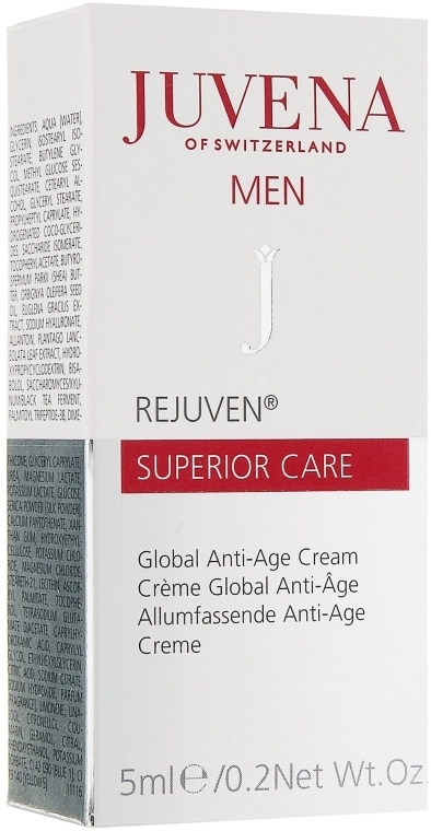 Juvena Комплексний антивіковий крем для обличчя Rejuven Men Global Anti-Age Cream (міні) - фото N3