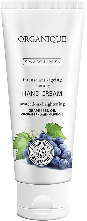 Organique Антивіковий інтенсивний крем для рук Spa Therapies Grape Hand Cream - фото N1