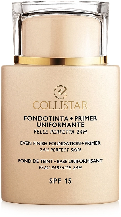 Collistar Foundation Primer Perfect Skin Smoothing 24H SPF15 Основа под макияж - фото N1