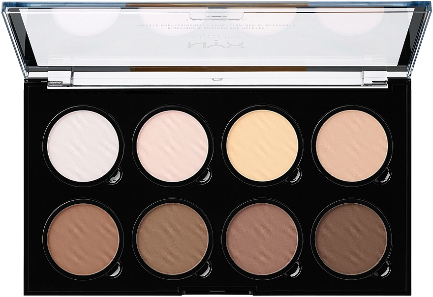 NYX Professional Makeup Highlight & Contour Pro Palette Палетка для контурування - фото N2