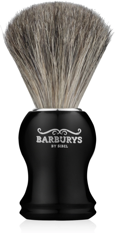 Barburys Пензель для гоління Grey Silhouette - фото N1