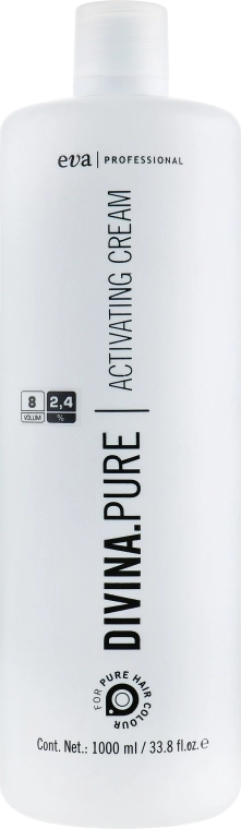 Eva Professional Крем-оксидант Divina Pure Activating Cream 8vº/2,4% - фото N3
