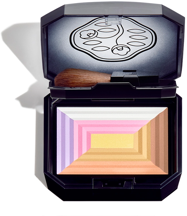 Shiseido 7 Lights Powder Illuminator Компактная пудра с эффектом сияния "7 цветов" - фото N1