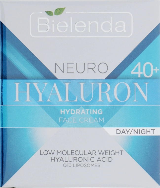 Bielenda Зволожувальний крем для обличчя 40+ Neuro Hialuron Hydrating Face Cream - фото N1