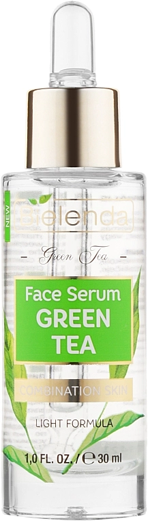 Сироватка з олією чайного дерева для комбінованої шкіри - Bielenda Green Tea Face Serum Combination Skin, 30 мл - фото N4