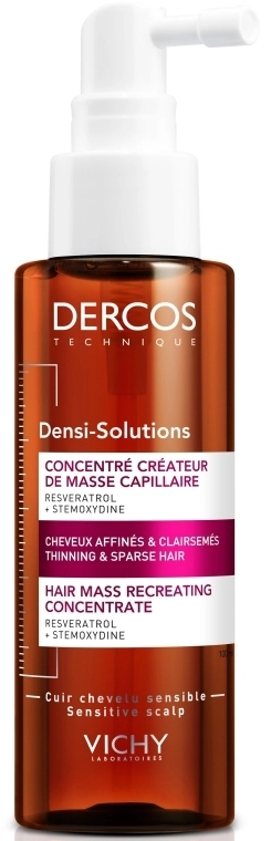 Vichy Концентрат для увеличения густоты волос Dercos Densi-Solutions Hair Mass Recreator Concentrate - фото N1