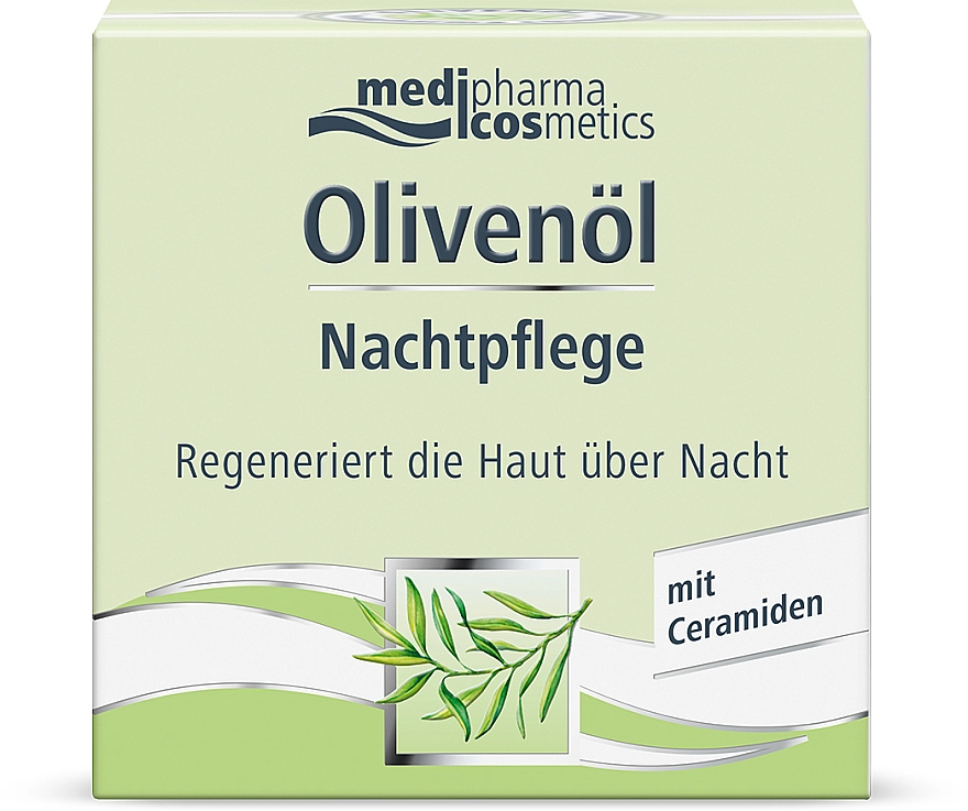 D'Oliva (Olivenol) Крем для обличчя "Нічний догляд, з керамідами" D'oliva Pharmatheiss (Olivenöl) Cosmetics - фото N2