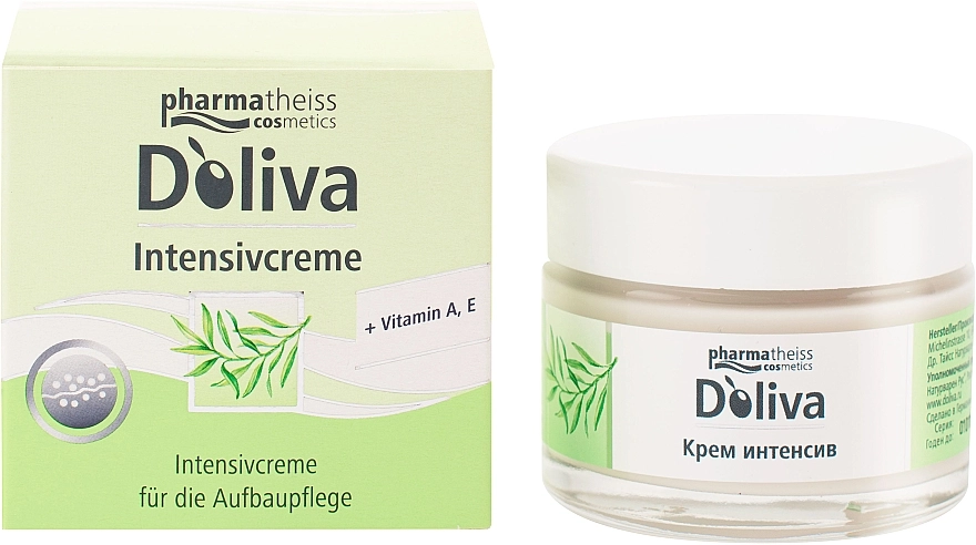 D'Oliva (Olivenol) Крем для обличчя "Інтенсив" D'oliva Pharmatheiss (Olivenöl) Cosmetics Exclusive - фото N4