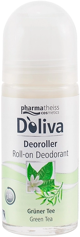 D'Oliva (Olivenol) Дезодорант роликовий "Зелений чай" D'oliva Pharmatheiss Cosmetics - фото N2