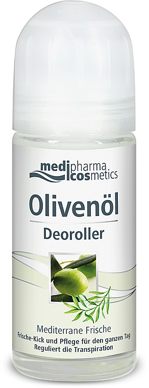 D'Oliva (Olivenol) Дезодорант роликовий "Середземноморська свіжість" D'oliva Pharmatheiss (Olivenöl) Cosmetics - фото N1