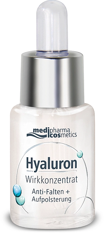 Pharma Hyaluron (Hyaluron) Сироватка для обличчя "Активний гіалурон + пружність" Pharmatheiss Cosmetics Active Concentrate Anti-wrinkle + Volume Filler - фото N1