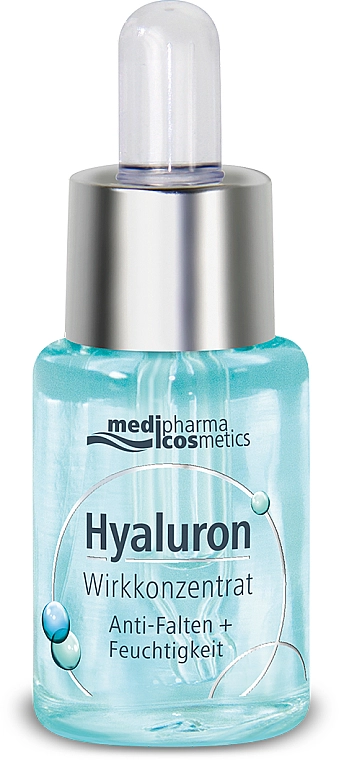 Pharma Hyaluron (Hyaluron) Сироватка для обличчя активний гіалурон + зволоження Pharmatheiss Cosmetics Active Concentrate Anti-wrinkle + Moisturizing Elixir - фото N1