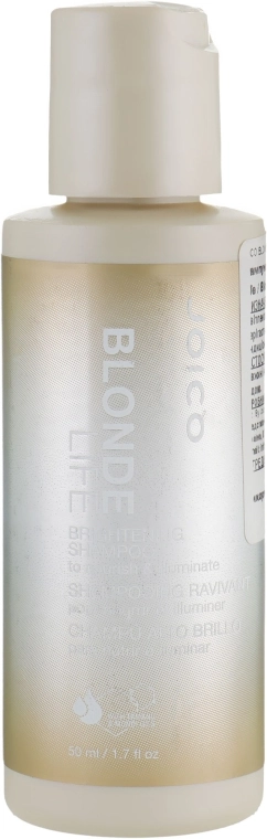 Шампунь для сохранения яркости блонда - Joico Blonde Life Brightening Shampoo, 50 мл - фото N1