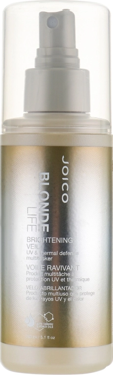 Joico Спрей-вуаль для збереження яскравості блонду Blonde Life Brightening Veil Spray - фото N3