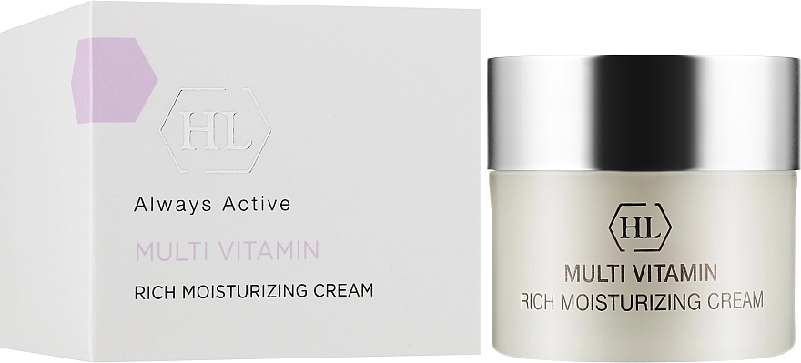 Holy Land Cosmetics Зволожувальний крем для обличчя Multi Vitamin Rich Moisturizing Cream - фото N2