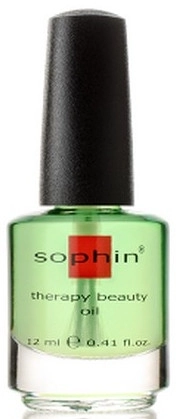 Sophin Интенсивное масло для ногтей и кутикулы Therapy Beauty Oil - фото N1