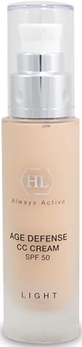 Holy Land Cosmetics Age Defense CC Cream SPF-50 Корректирующий СС крем - фото N1