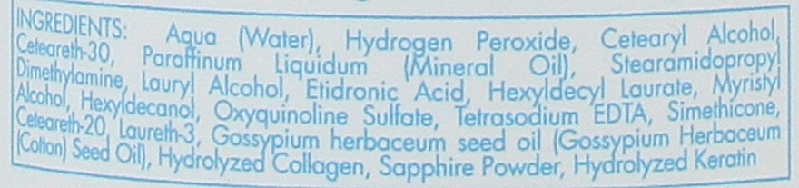 Inebrya Оксі-крем "Сапфір-колаген", 40, 12% Bionic Activator Oxycream 40 Vol 12% - фото N5