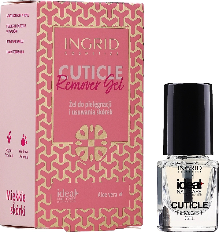 Ingrid Cosmetics Гель для удаления и уходом за кутикулой с алоэ Cuticle Remover Gel - фото N2