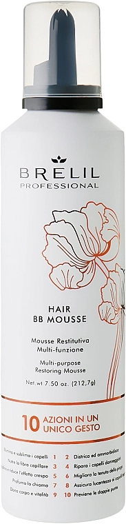 Brelil Багатофункціональний мус для волосся Bio Traitement Beauty Hair BB Mousse - фото N3