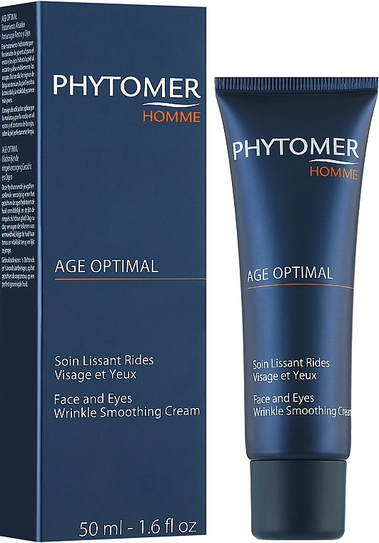 Phytomer Омолоджувальний крем для обличчя і контурів очей Age Optimal Face and Eyes Wrinkle Smoothing Cream - фото N2