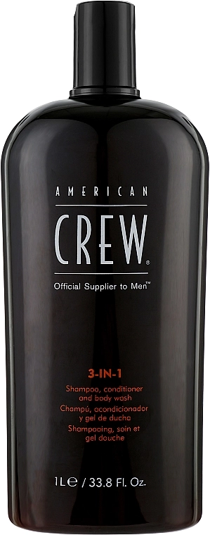 American Crew Засіб 3-в-1 по догляду за волоссям і тілом Classic 3-in-1 Shampoo, Conditioner&Body Wash - фото N5