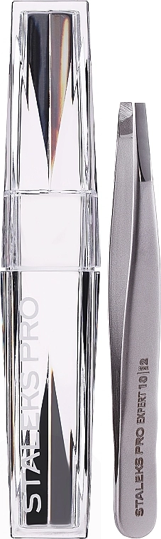 Staleks PRO Пинцет для бровей, TE-10/2 Expert 10 Type 2 - фото N1