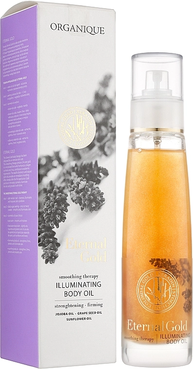 Organique Живильна суха олія для тіла Eternal Gold Nourishing Body Oil - фото N2