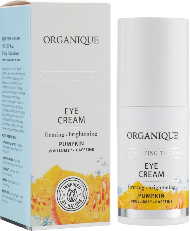 Organique Мультифункциональный крем для контура вокруг глаз Hydrating Therapy Eye Cream - фото N2