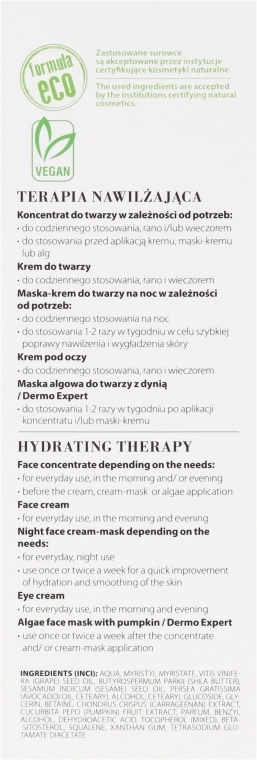 Organique Інтенсивно зволожувальна нічна крем-маска Hydrating Therapy Night Face Cream-Mask - фото N3