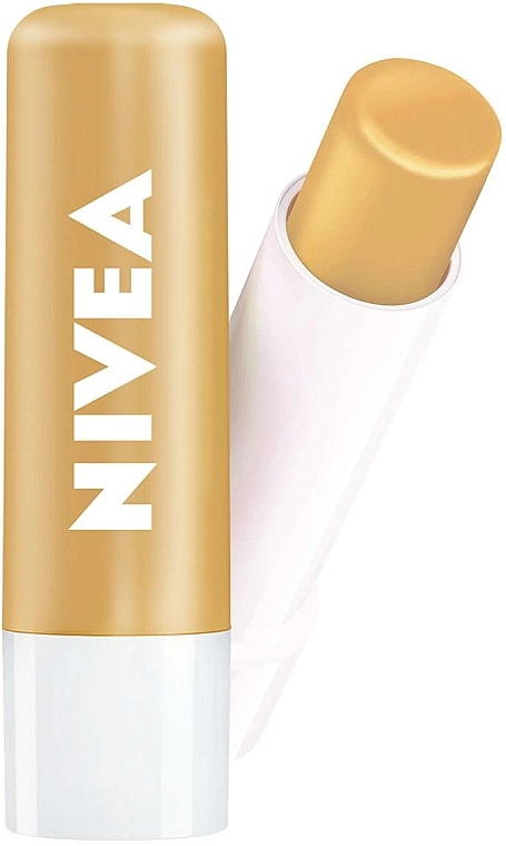 Nivea Бальзам для губ "Ванильный десерт" Lip Care Pure & Natural Vanilla Buttercream Lip Balm - фото N2