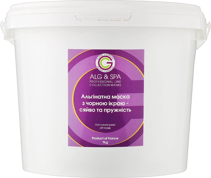 ALG & SPA Альгінатна маска "Ліфтинг" Professional Line Collection Peel off Hot Caviar - фото N1