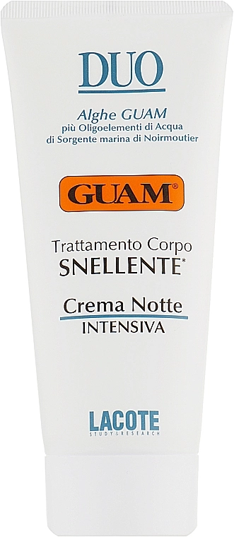 Guam Ночной крем для тела "Стройный силуэт" Duo Reshaping Body Trearment Night Cream - фото N1